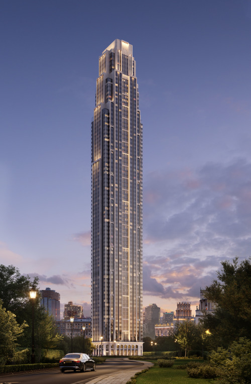 Компания «Кенмер-Монолит» построит жилой небоскреб THE FIVE в Москве