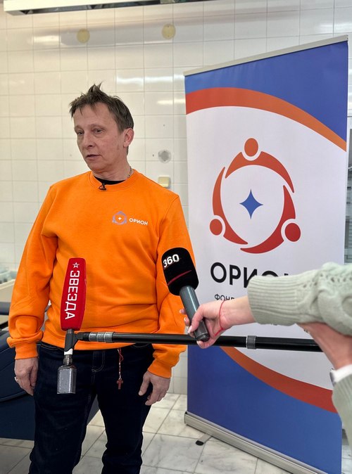 Иван Охлобыстин и Сергей Карякин содействовали акции фонда «Орион» по сбору крови для солдат СВО