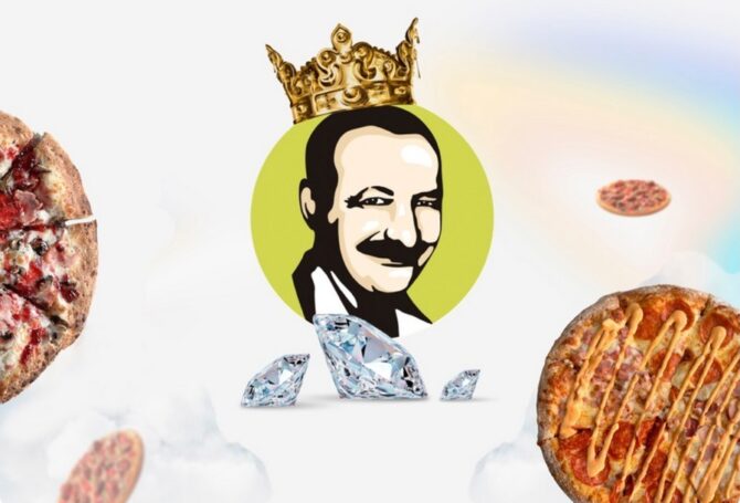 Первая покупка за Bitcoin – пицца: монеты Diamore идут тем же путем