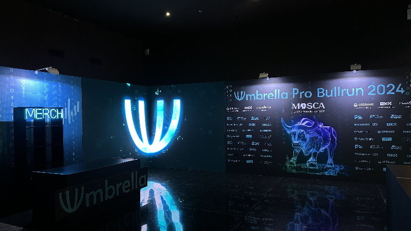 Фотозоны и световые инсталляции: оформление Кариной Рублёвой украсило Umbrella Pro Bullrun 2.0