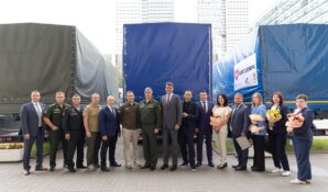 Груз акции «Щит Добра» преодолел отметку в 1,000 тонн и в 27-ой раз отправился в новые регионы!