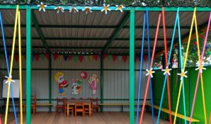 БФ «САФМАР» Михаила Гуцериева приобрел прогулочные веранды для детсада в Хакасии