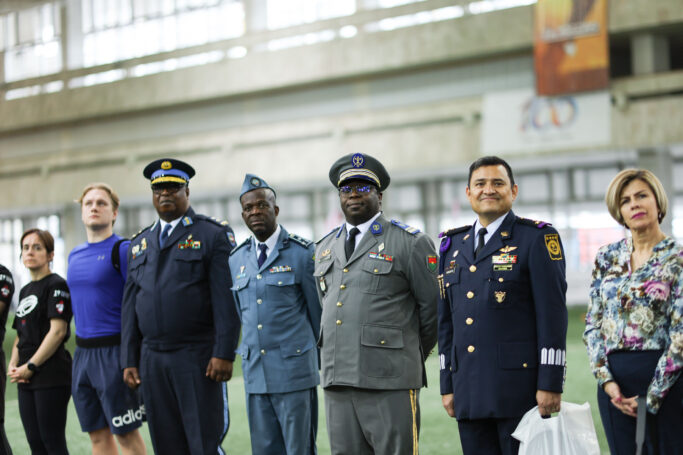 Турнир по тэг-регби среди военных атташе состоялся в Москве при участии представителей 23 стран
